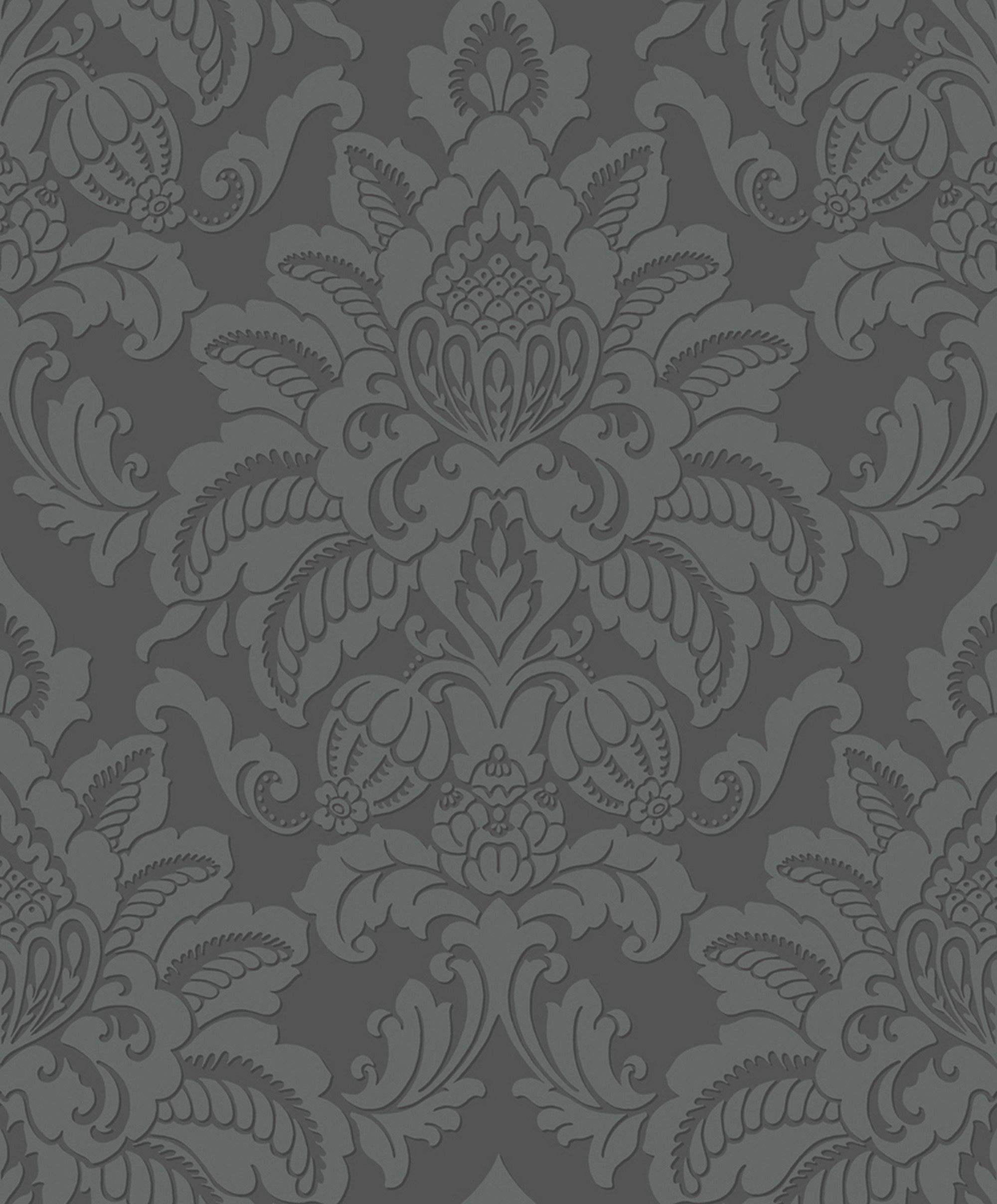 Image of Arthouse Glisten Gunmetal Wallpaper - 10.05m x 53cm