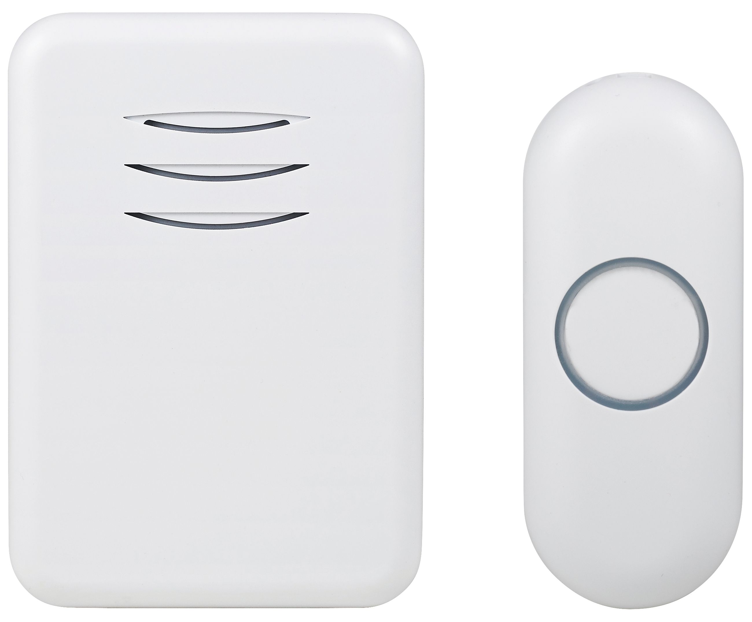 Byron DBY-22311 Wireless Doorbell with Portable Chime - 150m