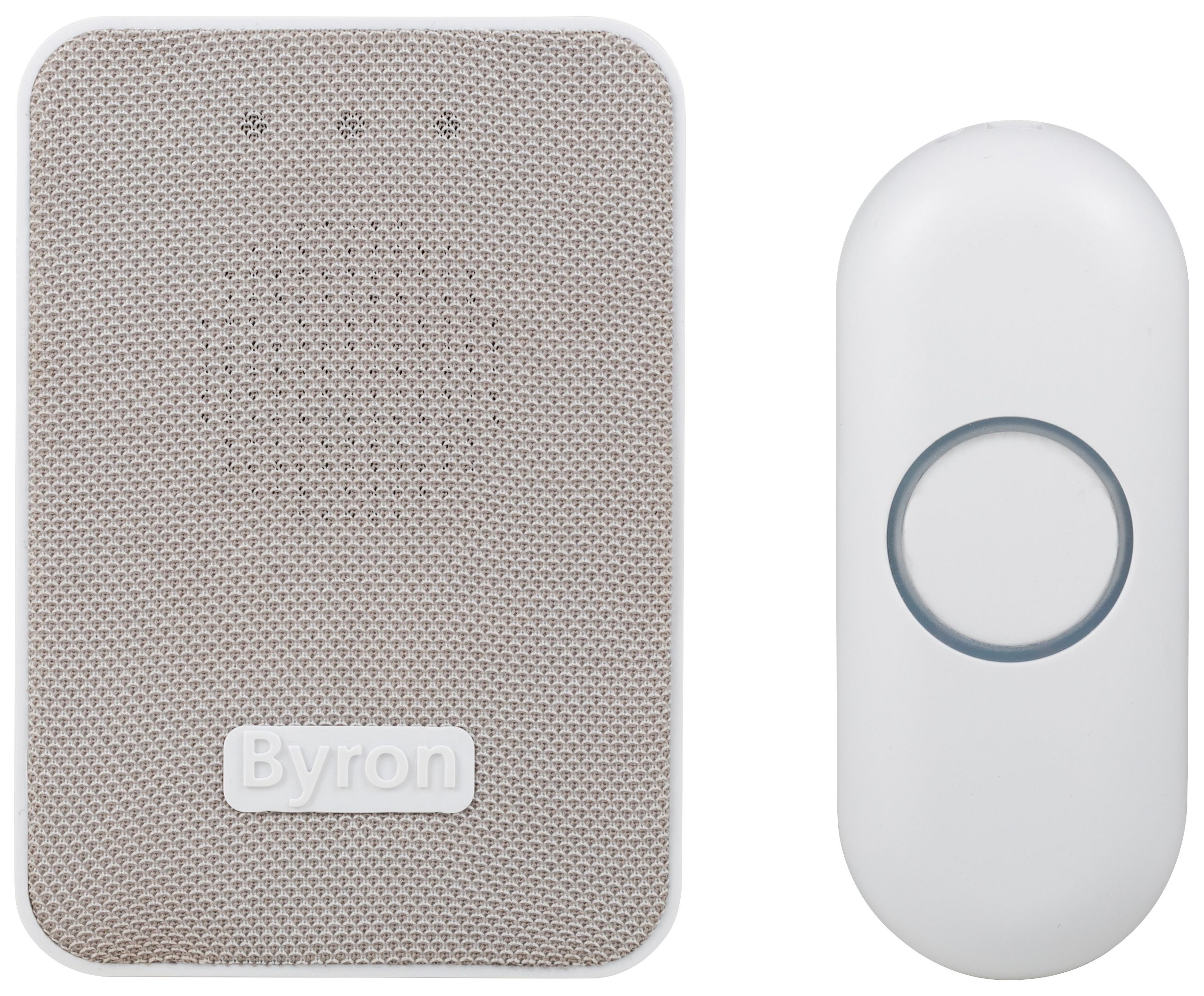 Byron DBY-22322UK Wireless Doorbell with Plug-In Chime - 150m