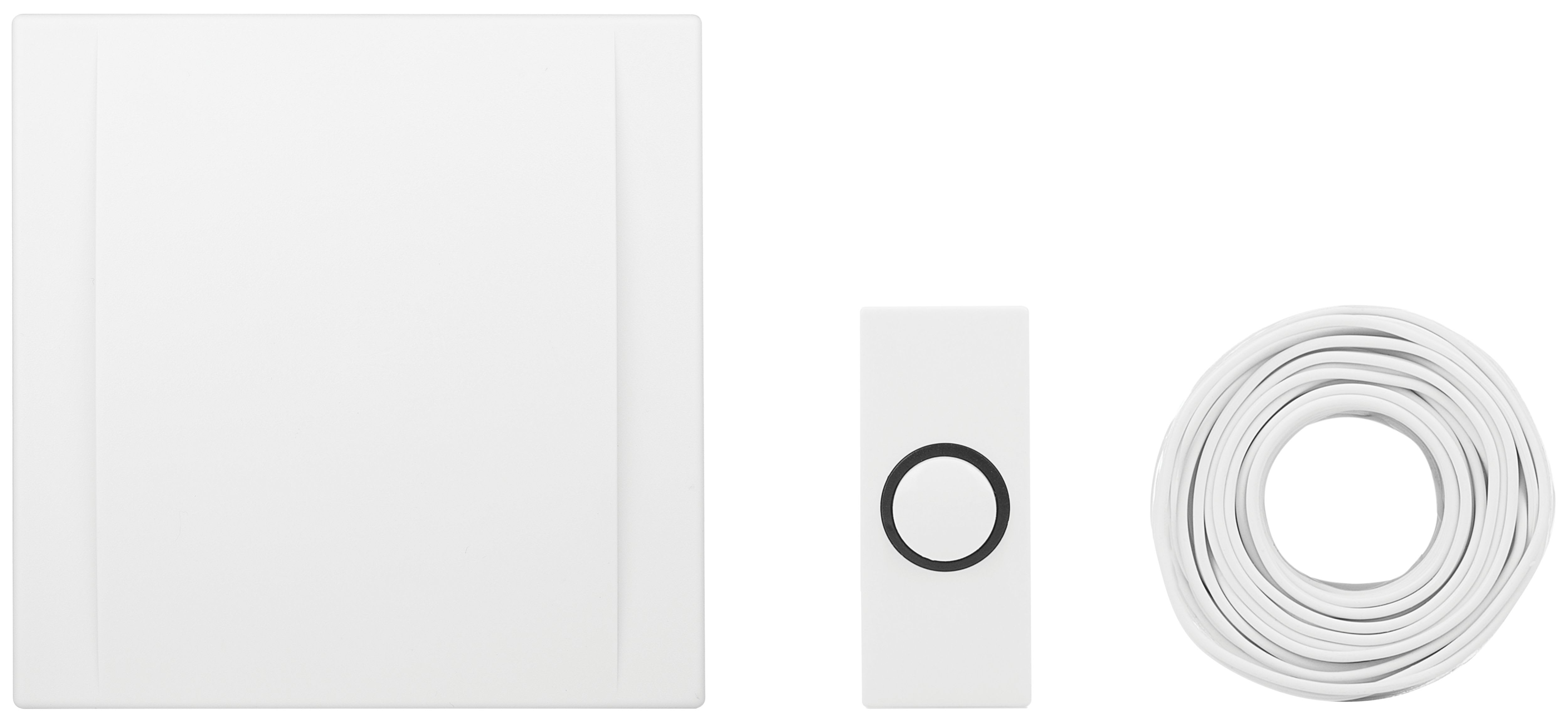 Byron 720 Wired Wall Mounted Doorbell