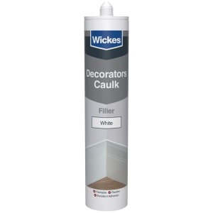 Wickes Decorators Caulk White - 300ml