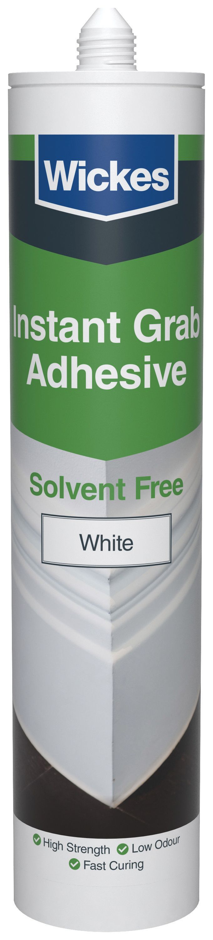 Wickes Instant Grab Adhesive Solvent Free - 300ml