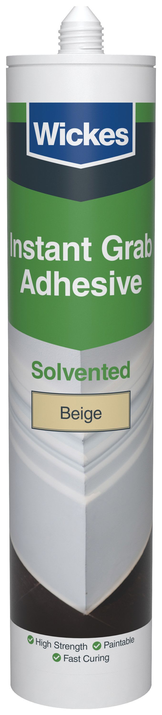 Wickes Instant Grab Adhesive Solvented 300ml Wickes.co.uk