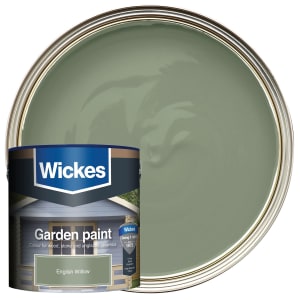 Wickes Garden Colour Matt Wood Treatment English Willow 2.5L