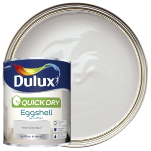 Dulux Quick Dry Eggshell Paint - Polished Pebble Paint - 750ml