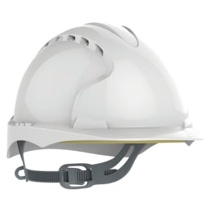 JSP Evo2 Mid Peak Helmet - White -Vented