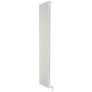 Henrad Verona Slim Single Panel Vertical Designer Radiator - White 1800 x 520 mm