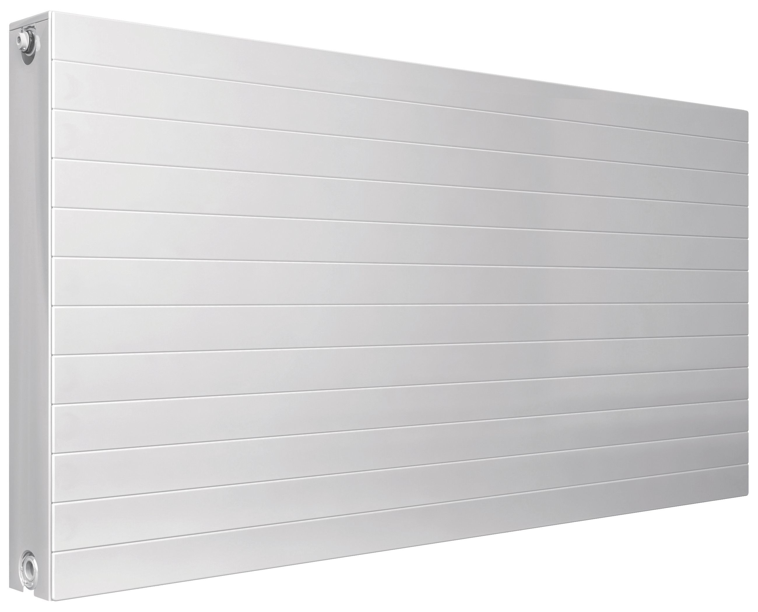 Henrad Everest Single Convector Designer Radiator - White 500 x 400 mm