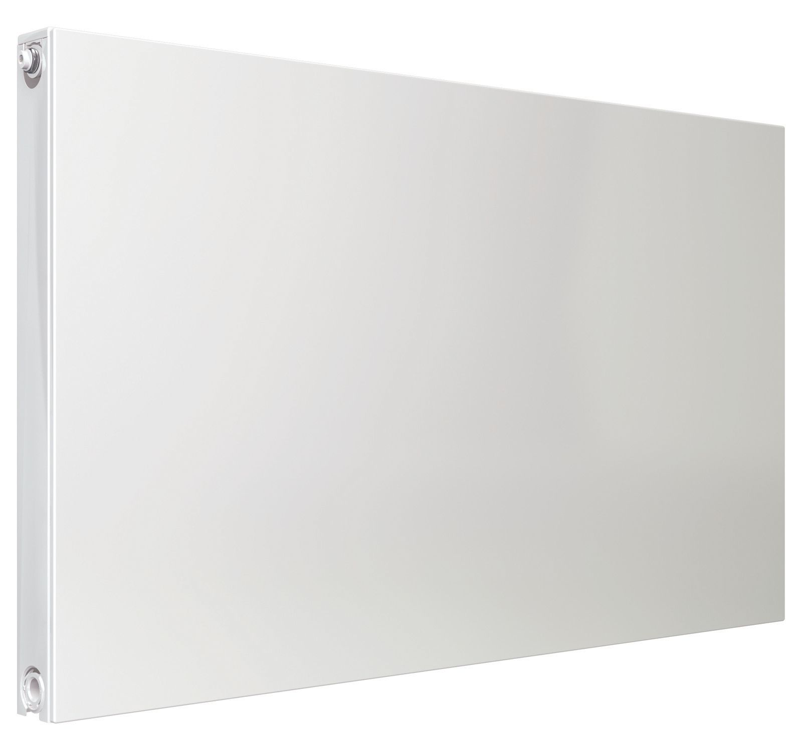 Henrad Plan Single Convector Designer Radiator - White 600 x 400 mm