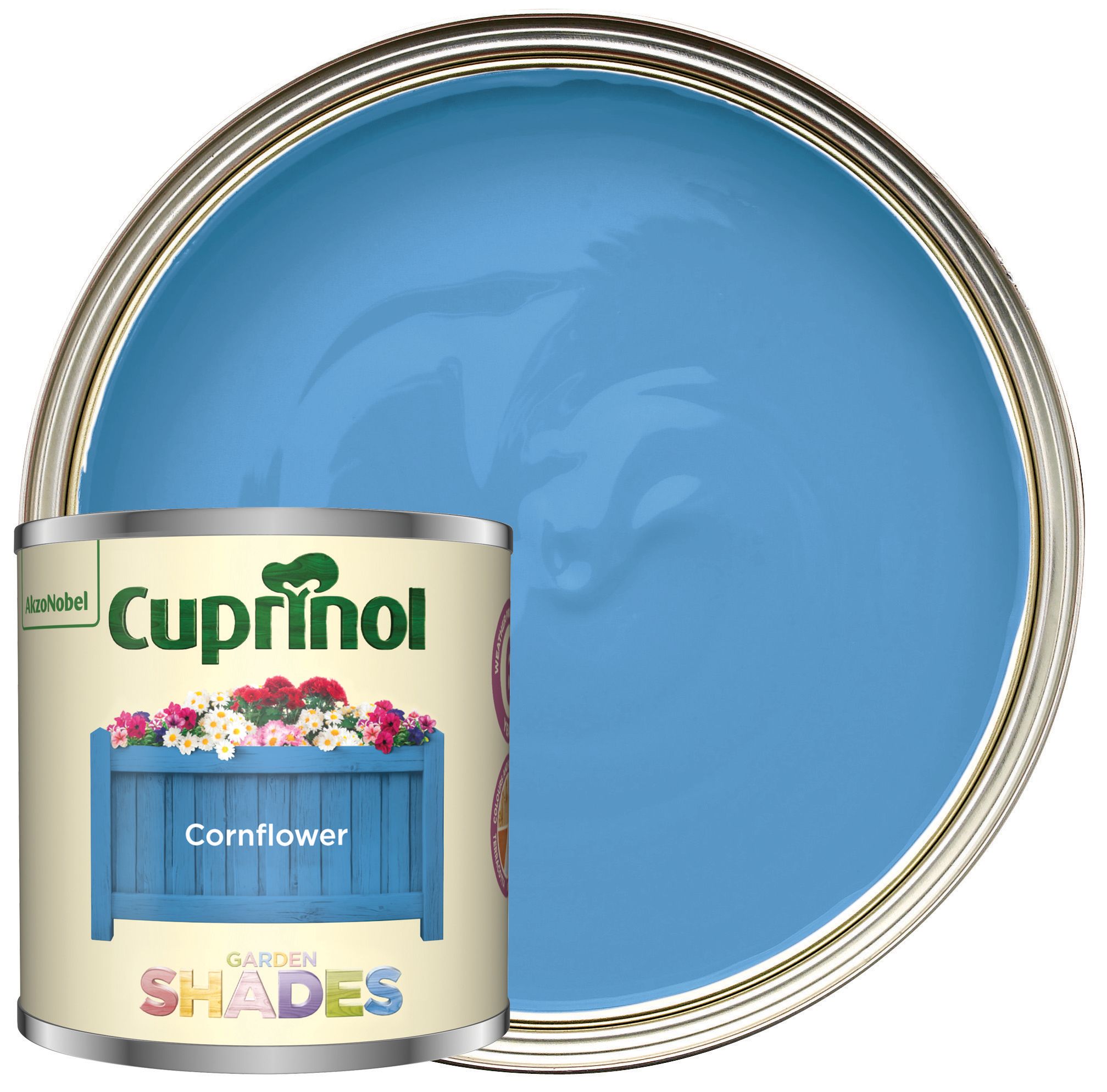 Cuprinol Garden Shades Matt Wood Treatment - Cornflower - 125ml