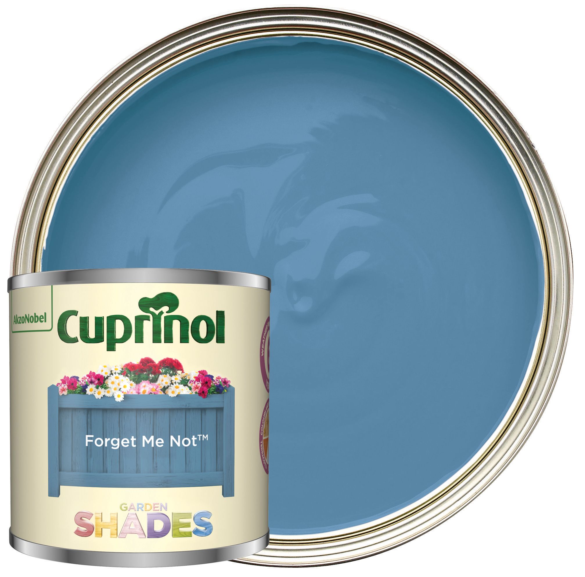 Cuprinol Garden Shades Matt Wood Treatment - Forget-Me-Not - 125ml