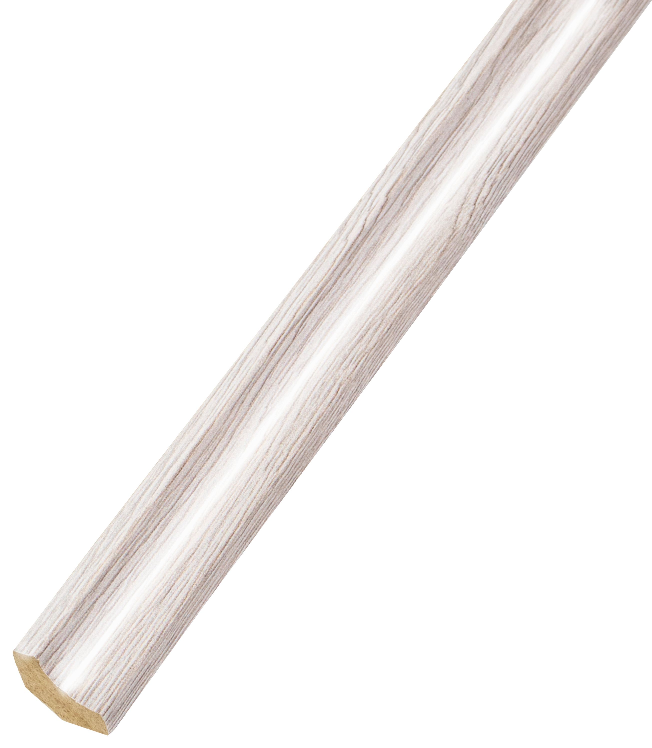 High Gloss Grey Flooring Trim - 2m