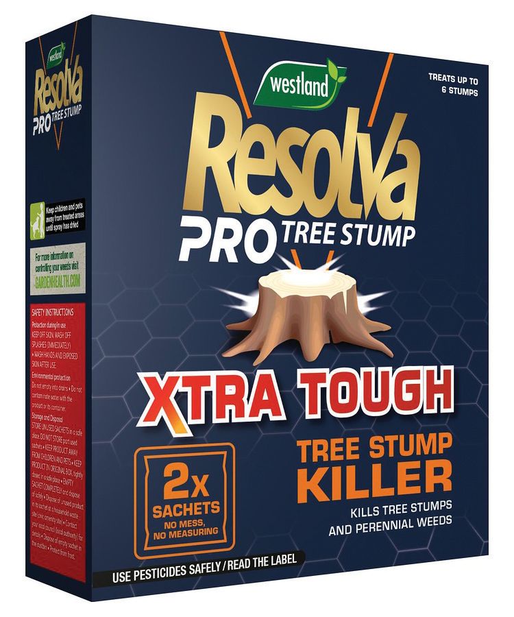 Image of Resolva Pro Tree Stump Xtra Sachets - 2 x 100ml