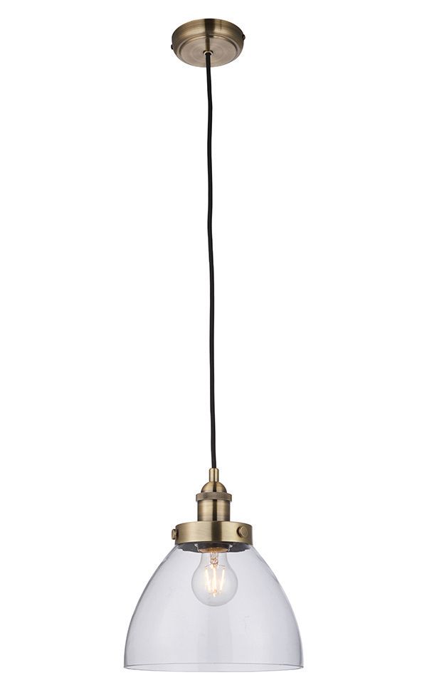 Hansen Pendant Light Antique Brass