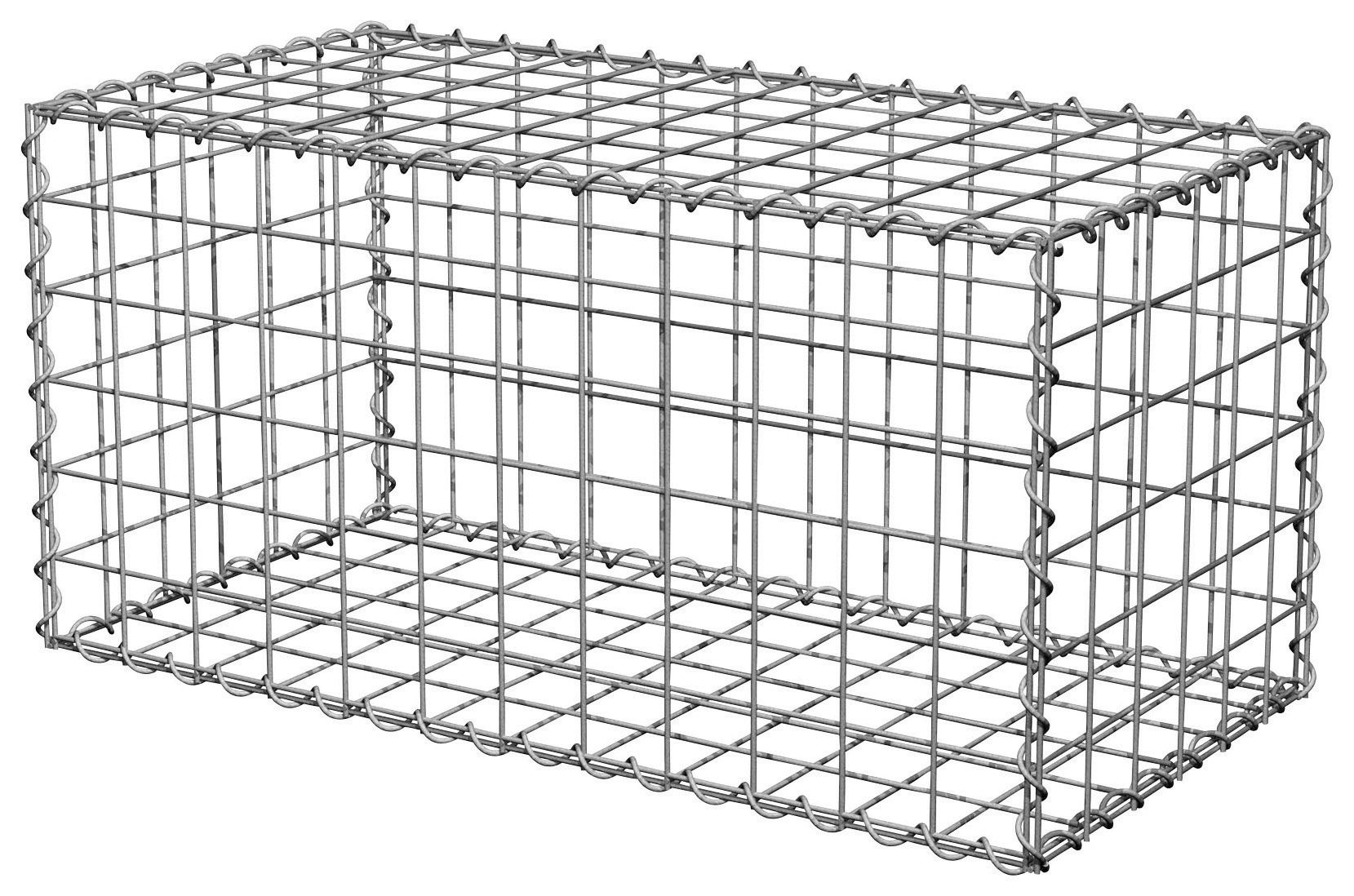 Image of Landscape Gabion Wire Cage 300 x 300 x 600mm