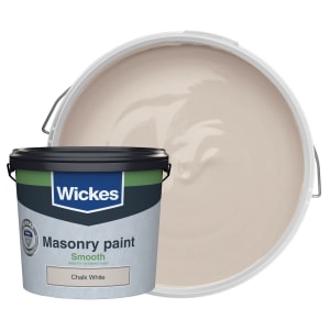 Wickes Masonry Smooth Chalk White 5L