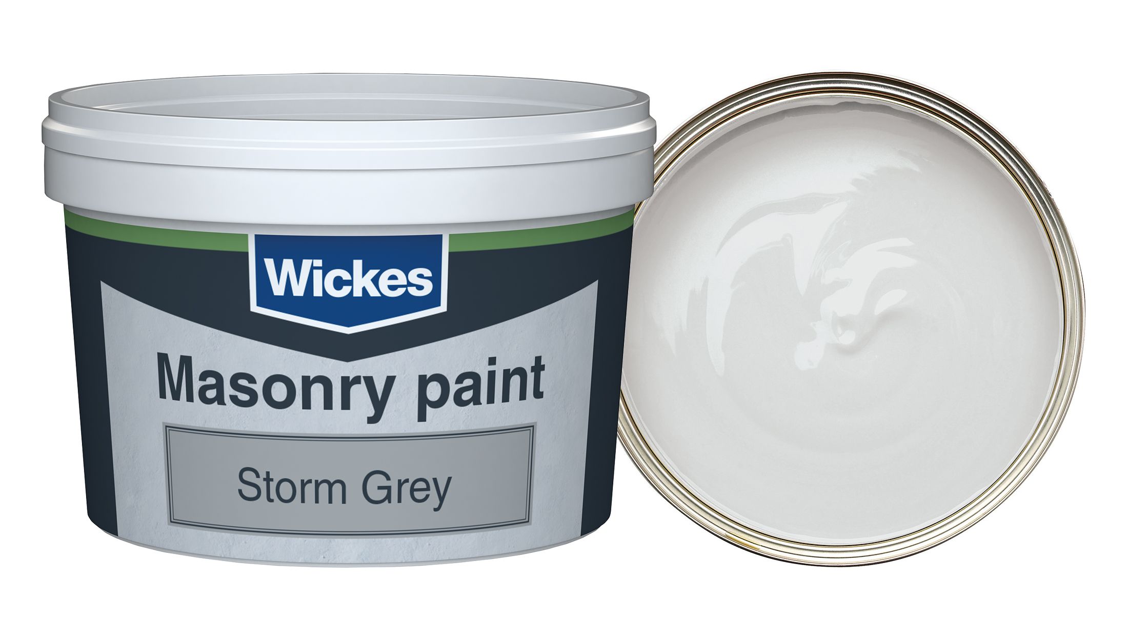 Image of Wickes Masonry Tester Storm Grey 250ml