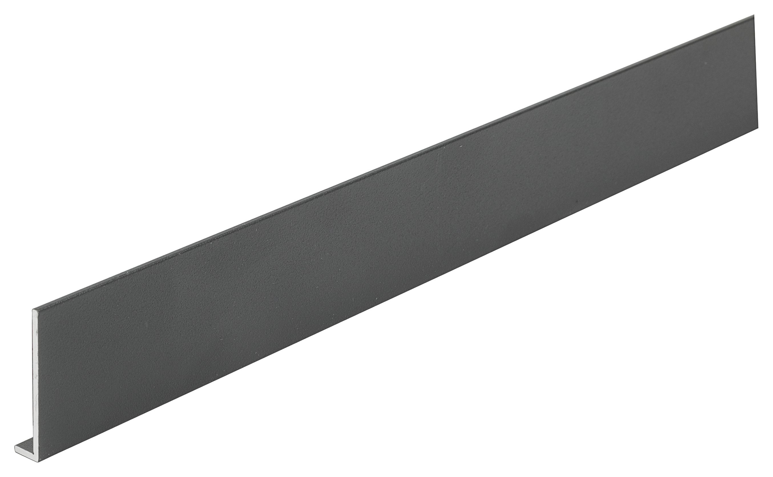 Alusplash 3050mm Edge Profile - Anthracite