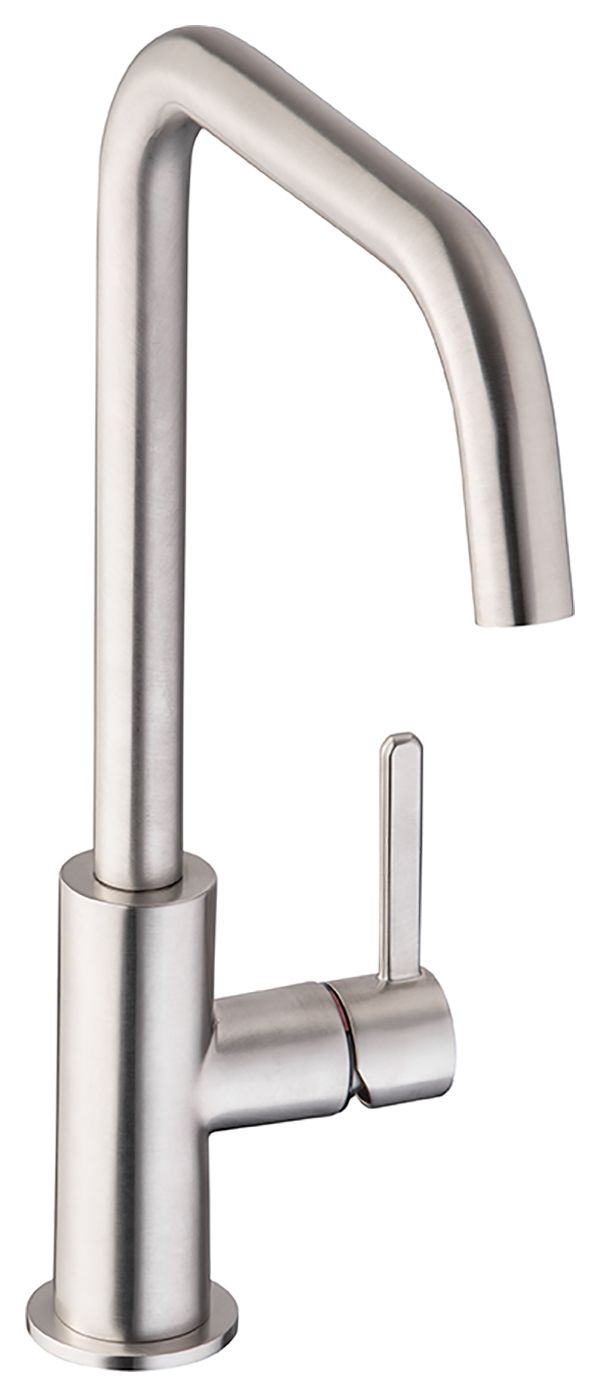 Image of Abode Althia Single Lever Kitchen Tap - Brushed Nickel