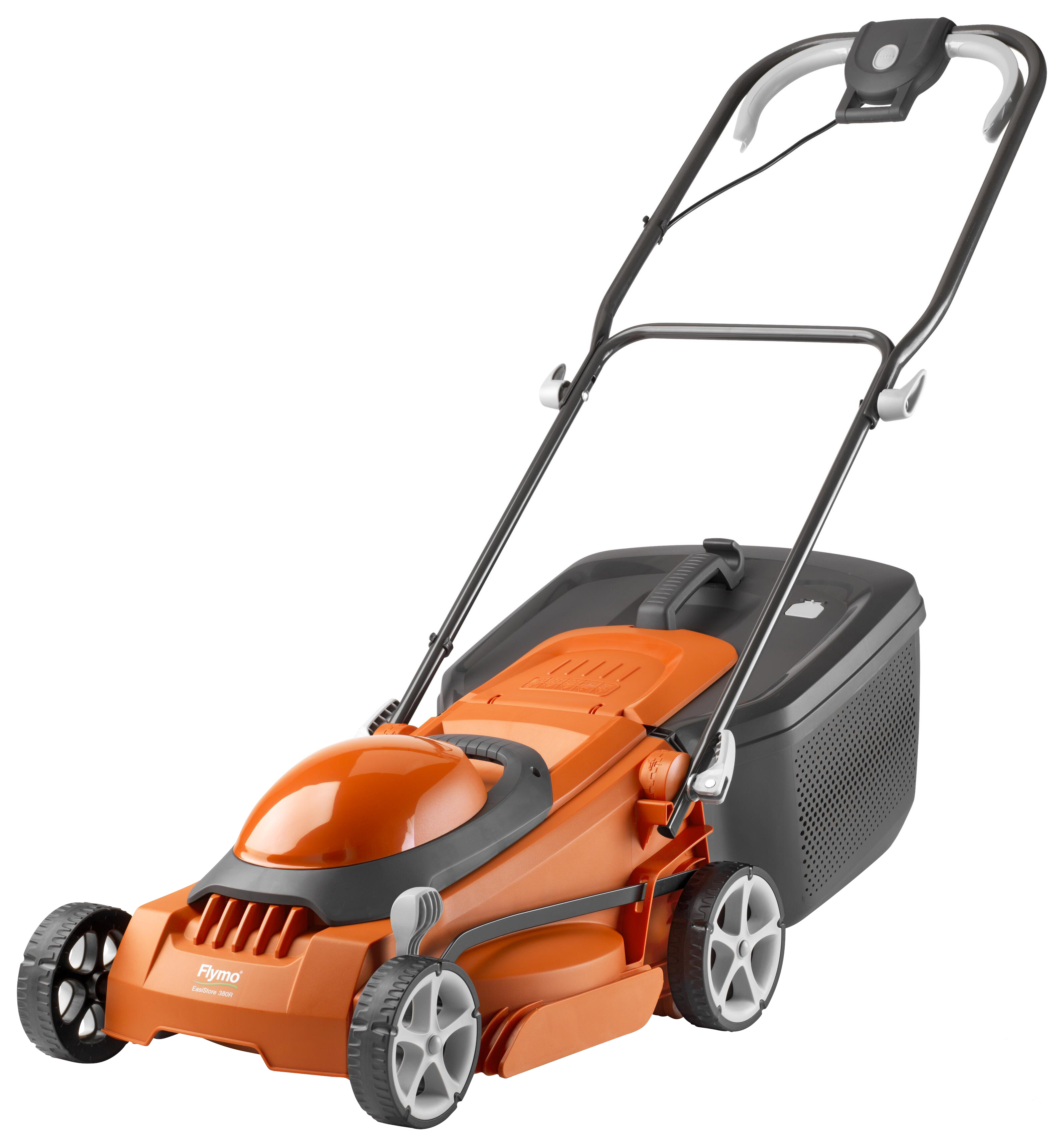 Image of Flymo EasiStore 380R Corded Rotary Lawnmower - 1600W