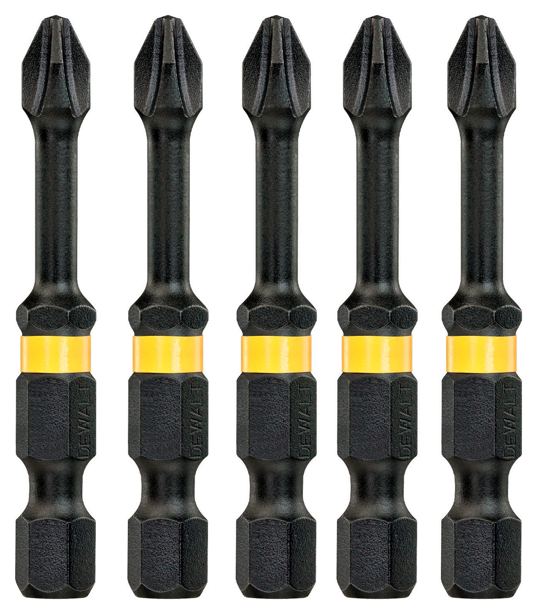 DEWALT DT998T-QZ IR Torsion Screwdriver Bits PH2 - 57mm - Pack of 5