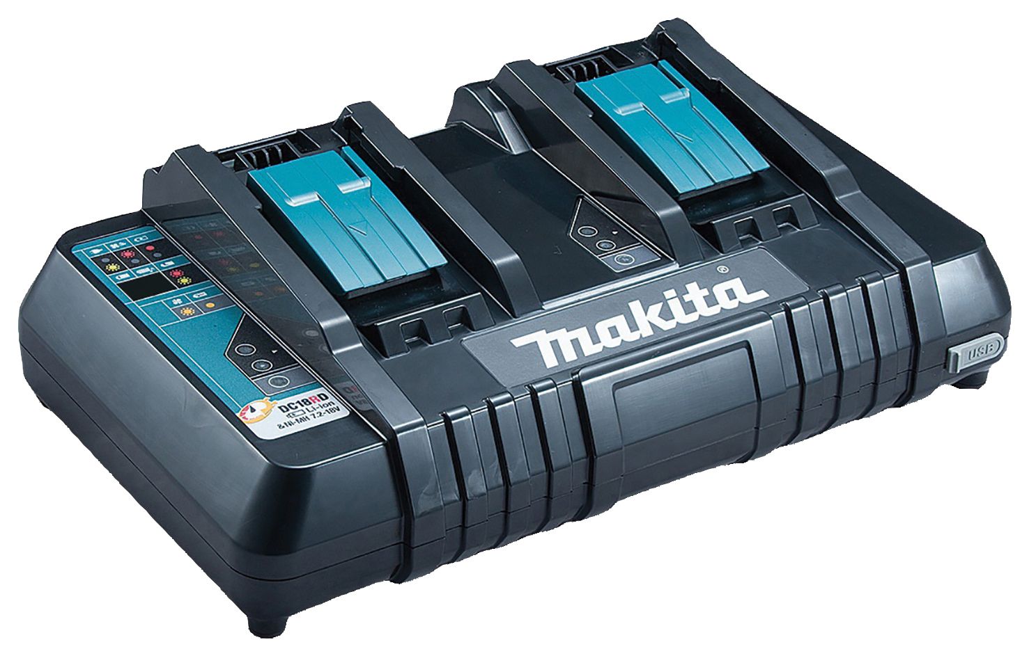Image of Makita DC18RD 18V LXT Twin Port Charger