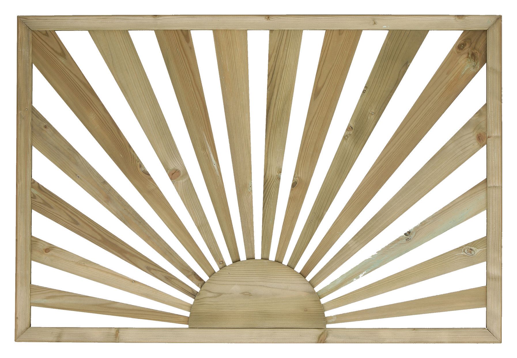 Wickes Sunburst Deck Panel - 35 x 760 x 1130mm
