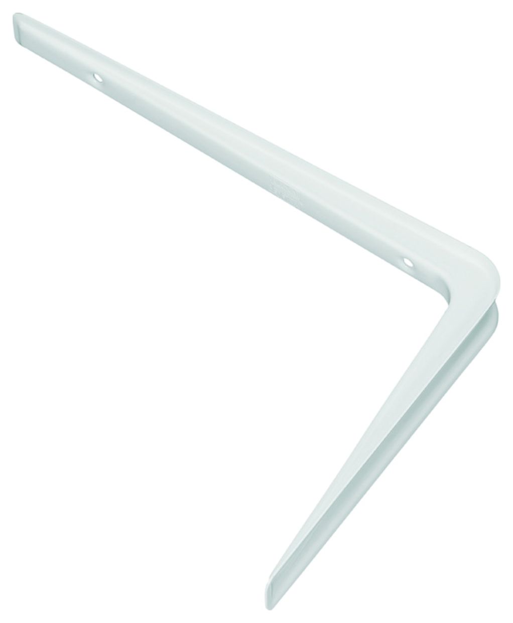 White Cantilever Shelf Bracket - 250 x 200mm