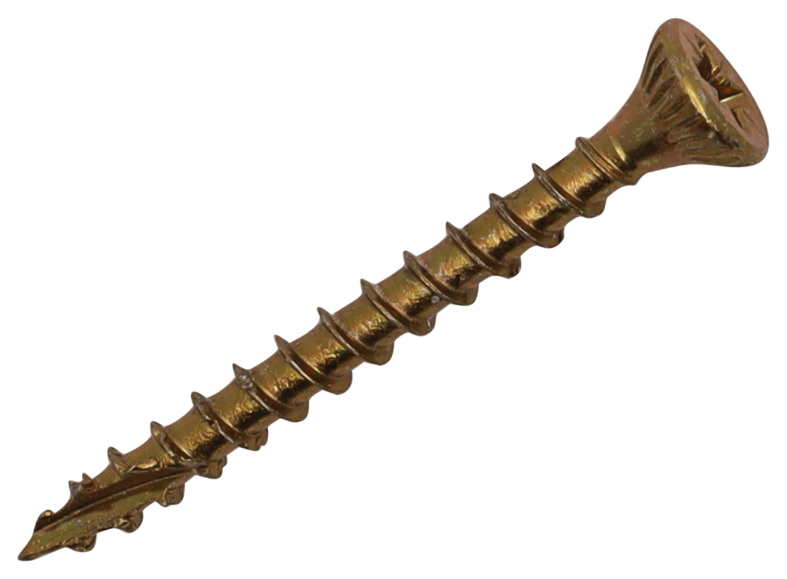 Image of Optimaxx PZ Countersunk Passivated Double Reinforced Wood Screw - 4 x 40mm - Pack of 200