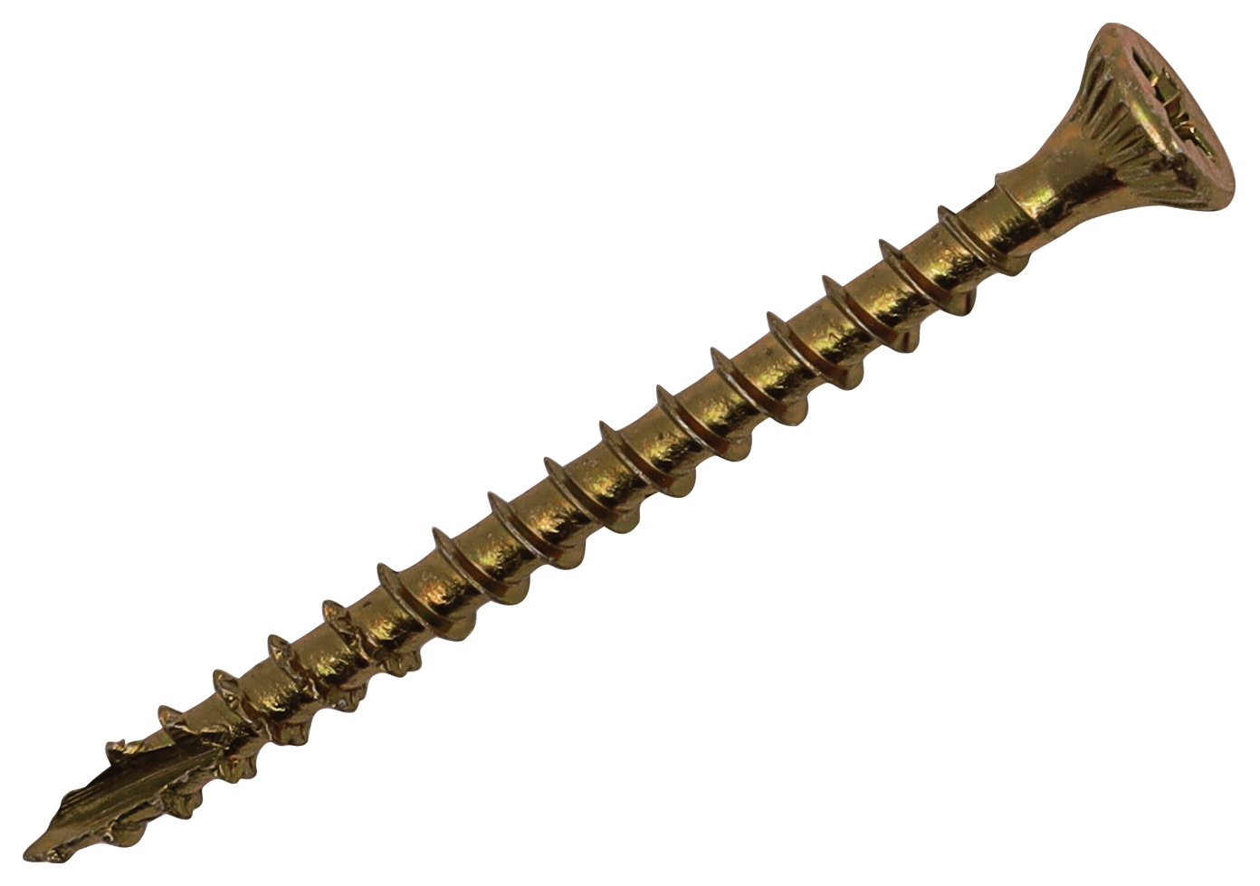 Image of Optimaxx PZ Countersunk Passivated Double Reinforced Wood Screw - 4 x 50mm - Pack of 200