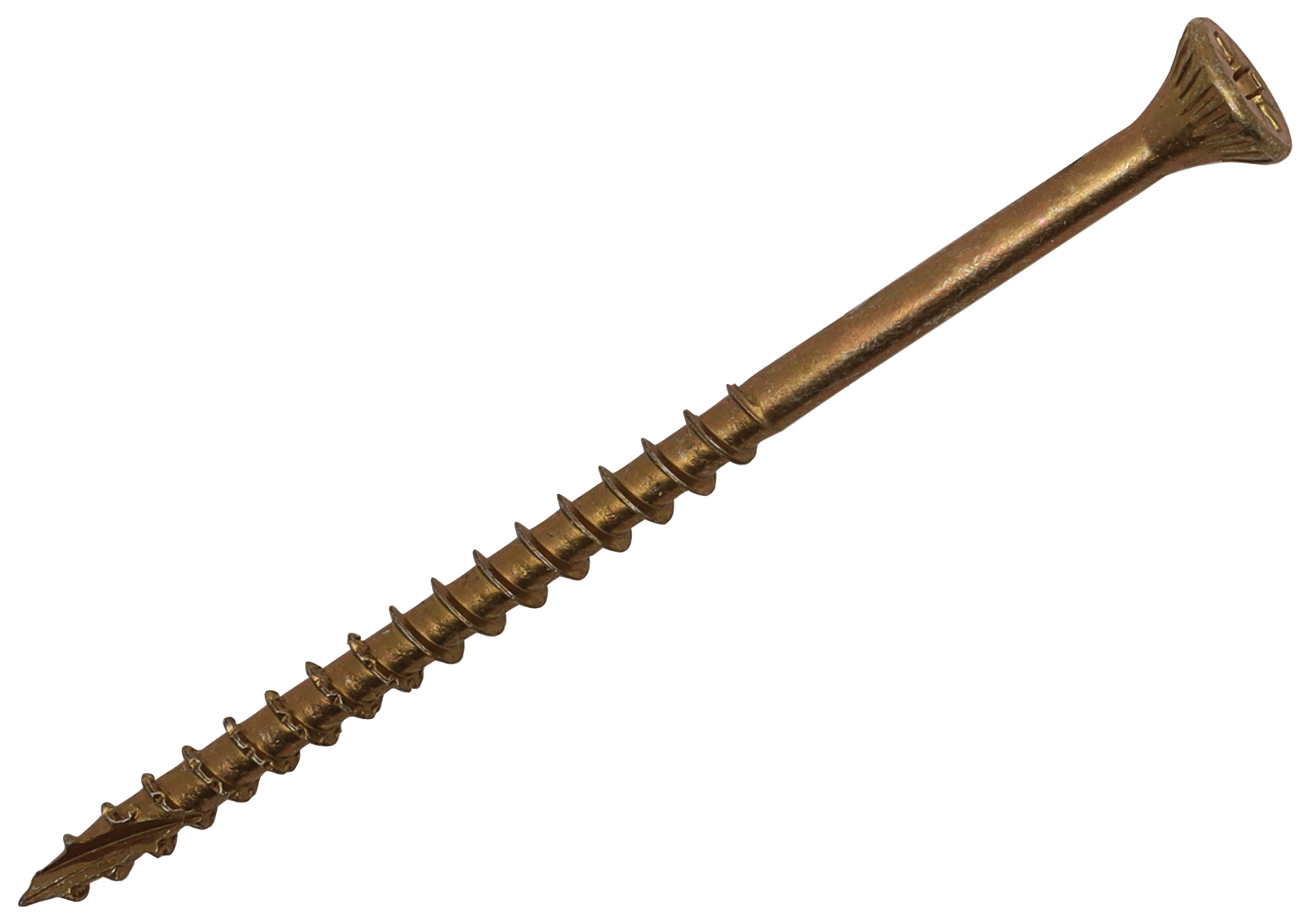 Optimaxx PZ Countersunk Passivated Double Reinforced Wood Screw - 4 x 70mm - Pack of 200