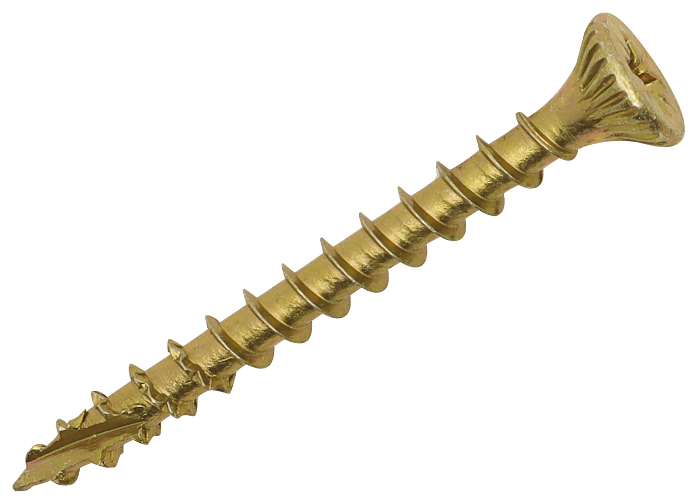Optimaxx PZ Countersunk Passivated Double Reinforced Wood Screw - 5 x 50mm - Pack of 200
