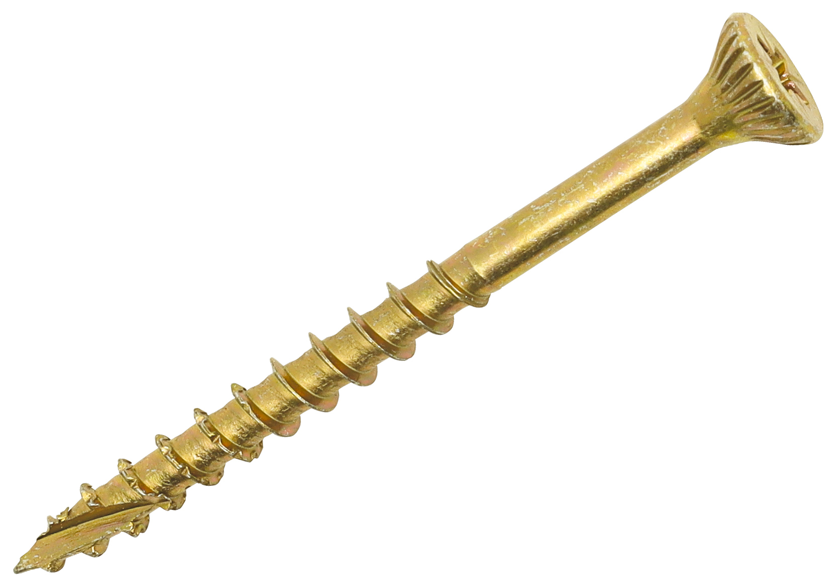 Image of Optimaxx PZ Countersunk Passivated Double Reinforced Wood Screw - 5 x 60mm - Pack of 200