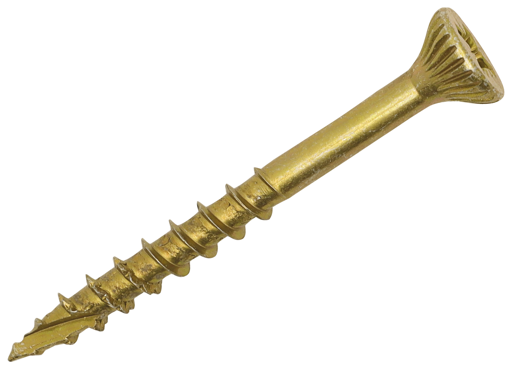 Image of Optimaxx PZ Countersunk Passivated Double Reinforced Wood Screw - 6 x 60mm - Pack of 200