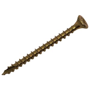 Optimaxx PZ Countersunk Passivated Double Reinforced Wood Screw Maxxtub - 4 x 50mm - Pack of 800