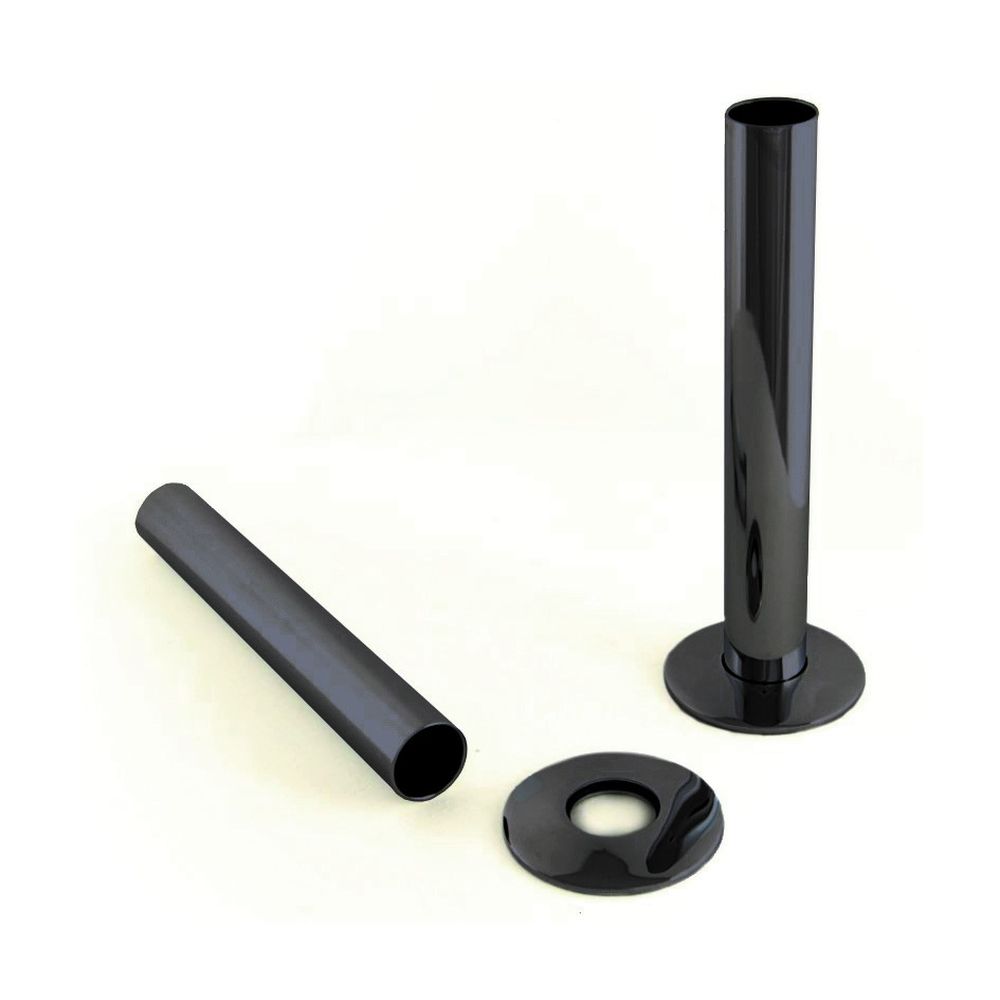 Image of Wickes Anthracite Pipe Sleeves - 130mm
