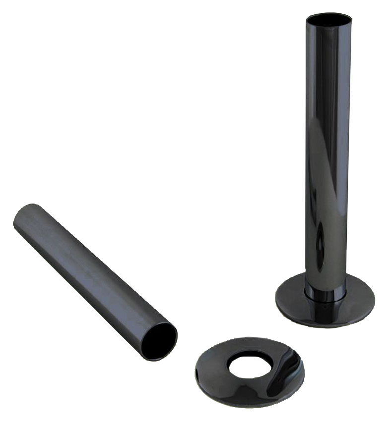 Image of Wickes Anthracite Pipe Sleeves - 130mm