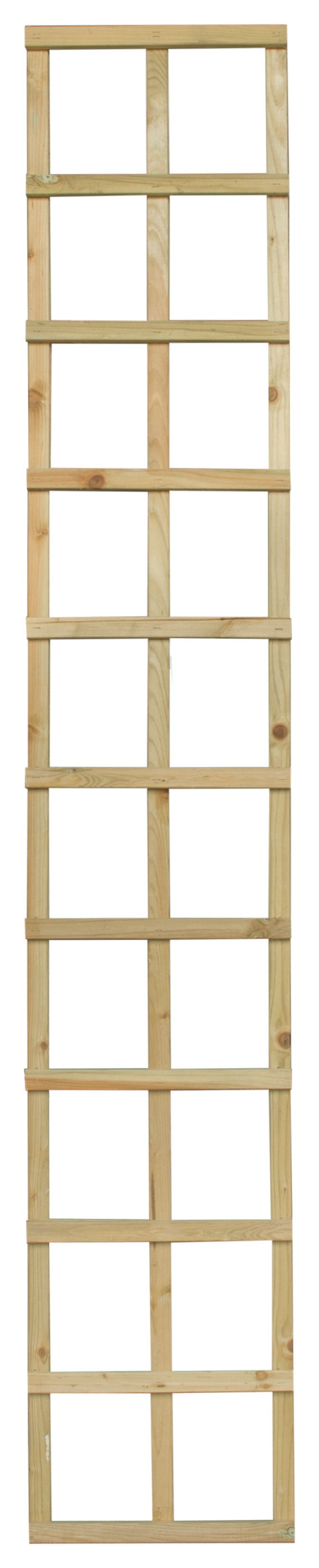 Forest Garden Smooth Planed Trellis Panel - 300 x 1800mm