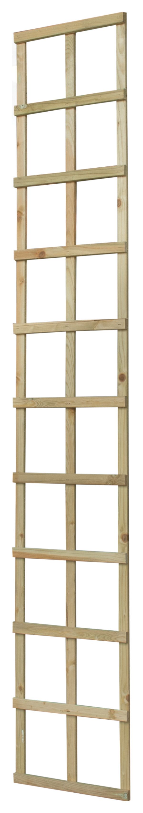 Forest Garden Smooth Planed Trellis Panel - 300 x 1800mm