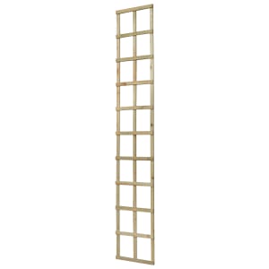Image of Forest Garden Smooth Planed Trellis Panel - 300 x 1800mm