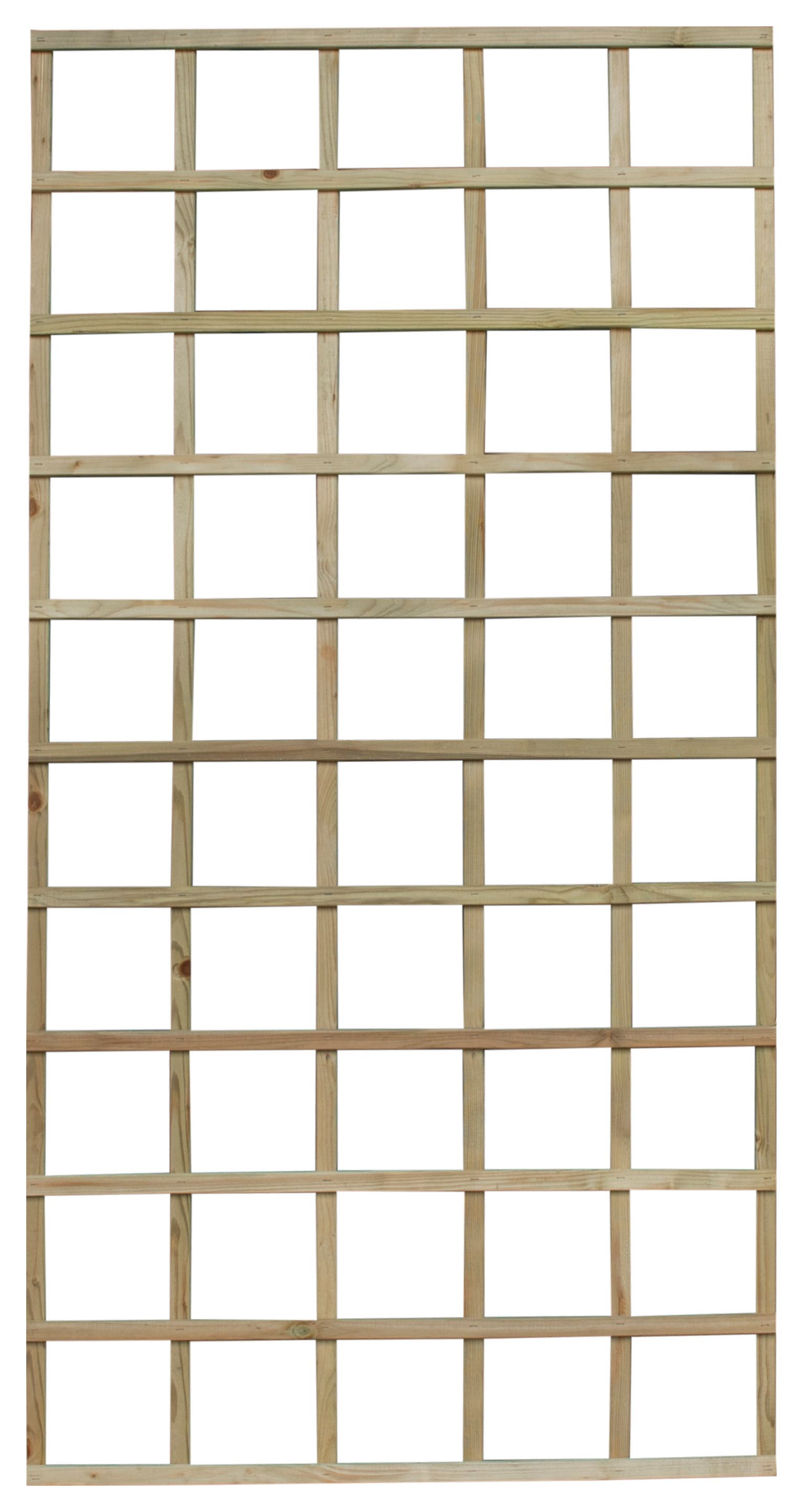 Forest Garden Smooth Planed Trellis Panel - 900