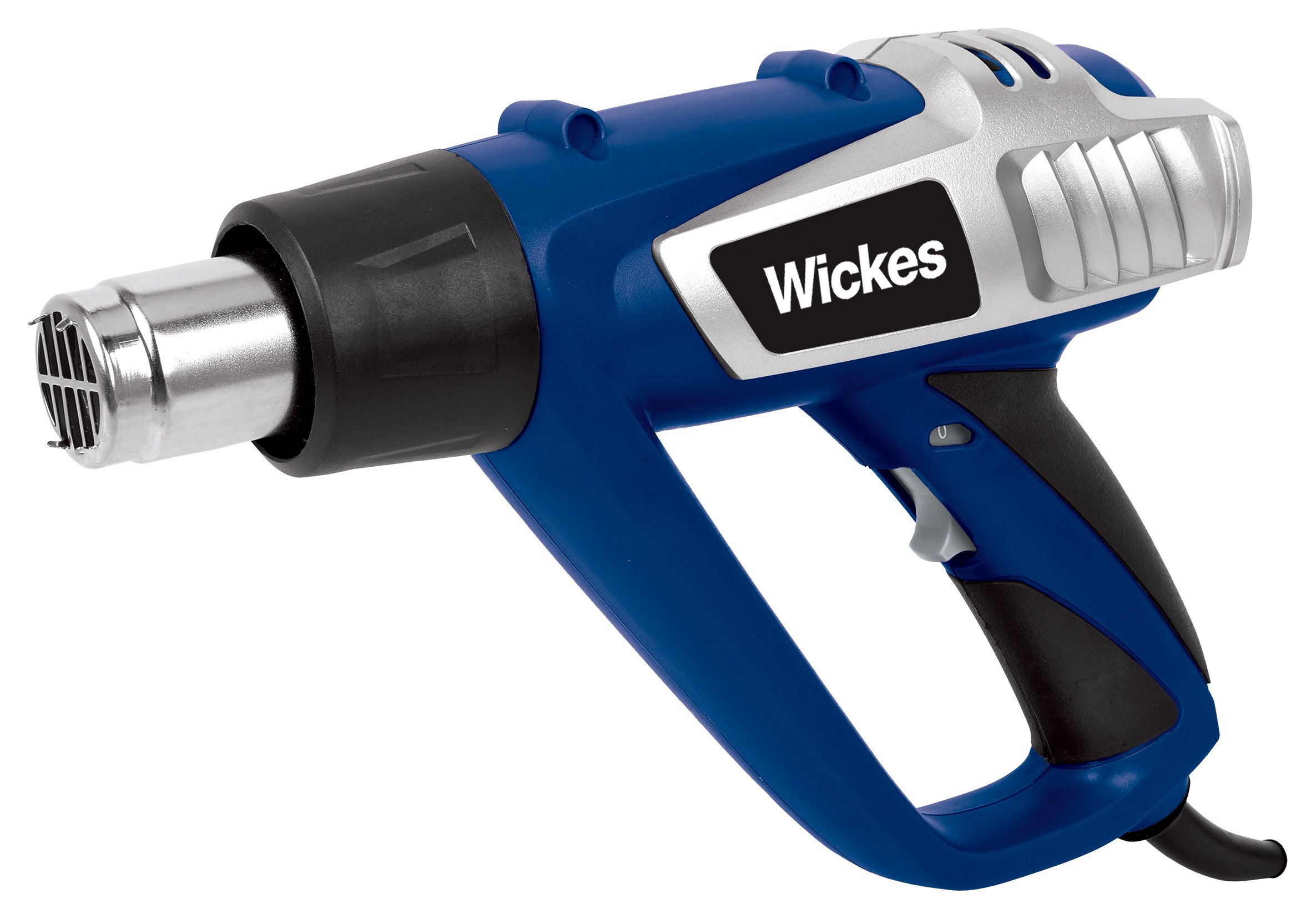 Image of Wickes Corded Hot Air Gun with Accessories - 2000W