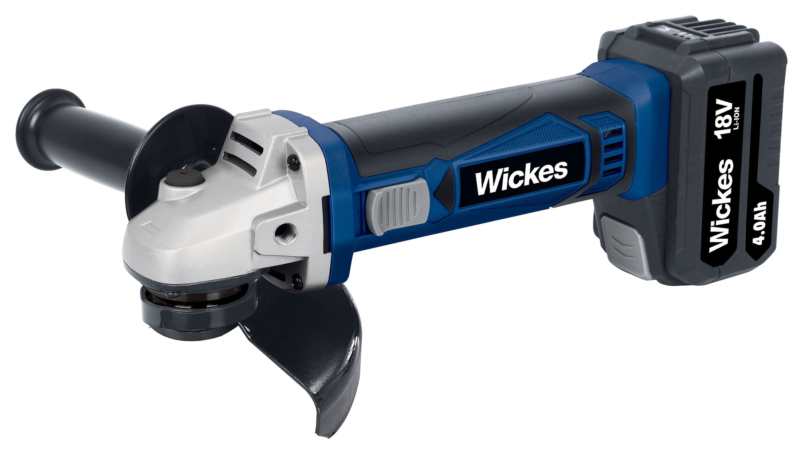 Wickes 18V 1 x 4.0Ah Li-ion Cordless Angle Grinder