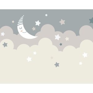 ohpopsi Nighttime Childrens Sky Wall Mural