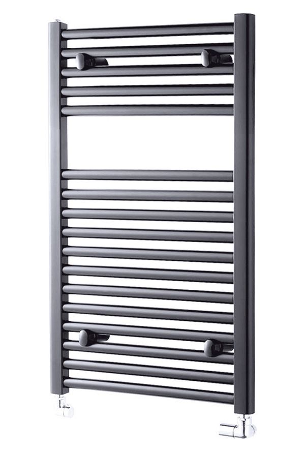 Wickes Pisa Anthracite Towel Radiator - 800 x 400mm