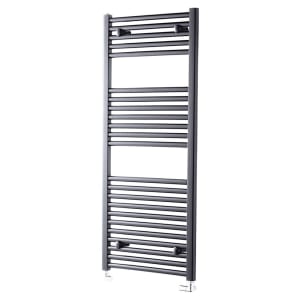 Pisa Anthracite Towel Radiator - 1200mm - Various Widths Available