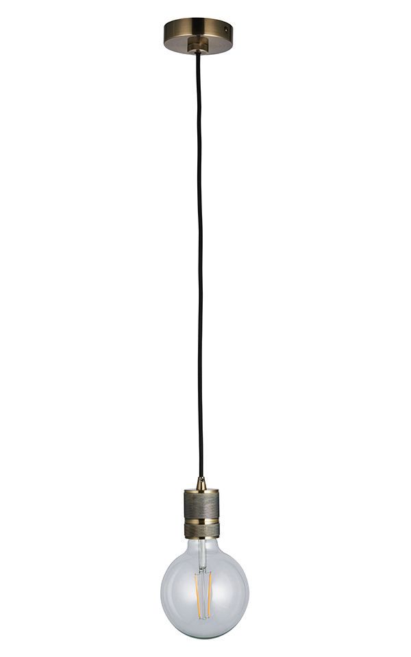 Urban Pendant Light Antique Brass