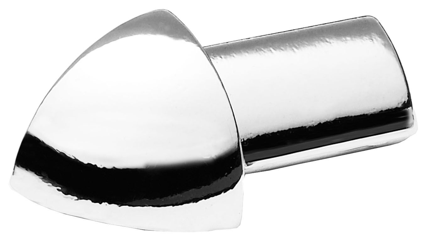 Homelux Silver Quadrant Corner 8mm 2pk