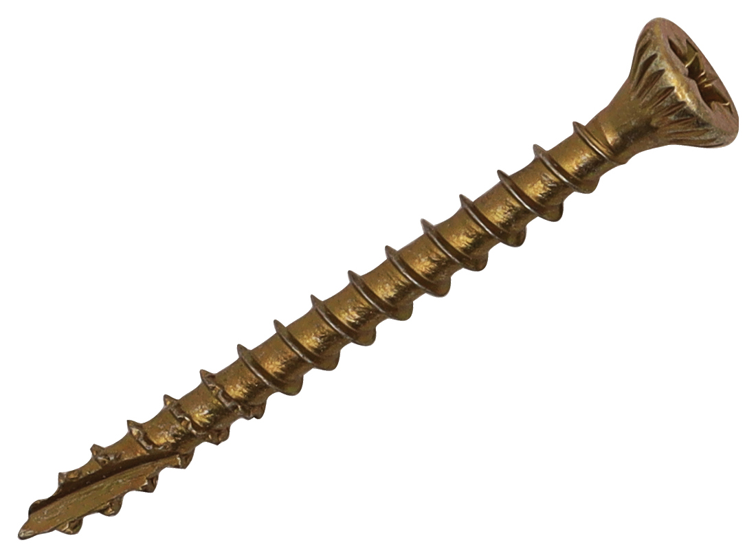 Image of Optimaxx PZ Countersunk Passivated Wood Screw - 3.5 x 40mm - Pack of 200