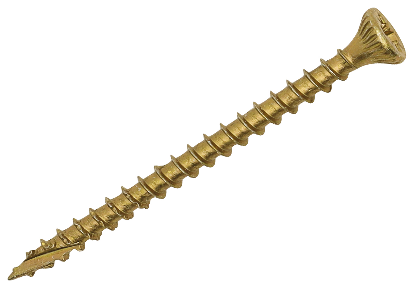 Image of Optimaxx PZ Countersunk Passivated Wood Screw - 3.5 x 50mm - Pack of 200